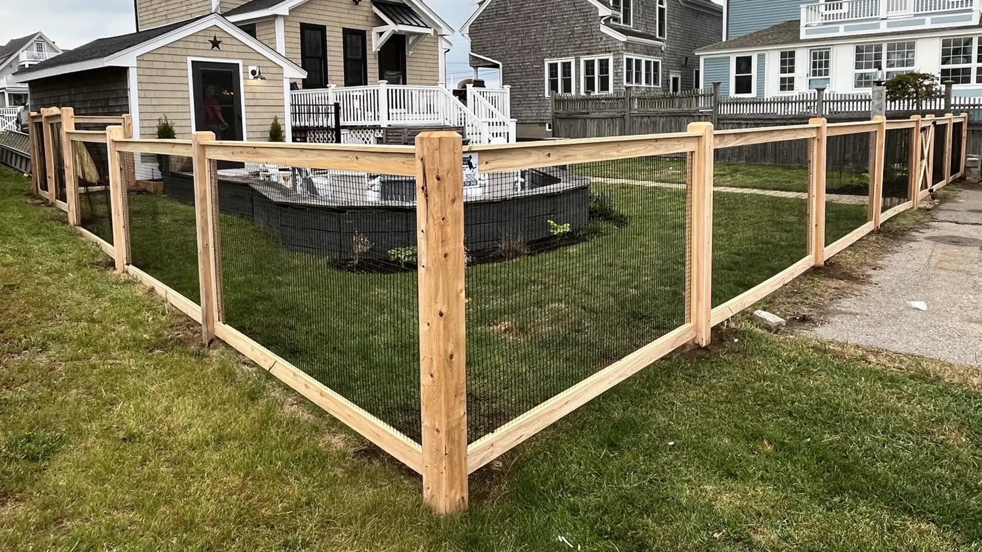 All State Fence custom fence project