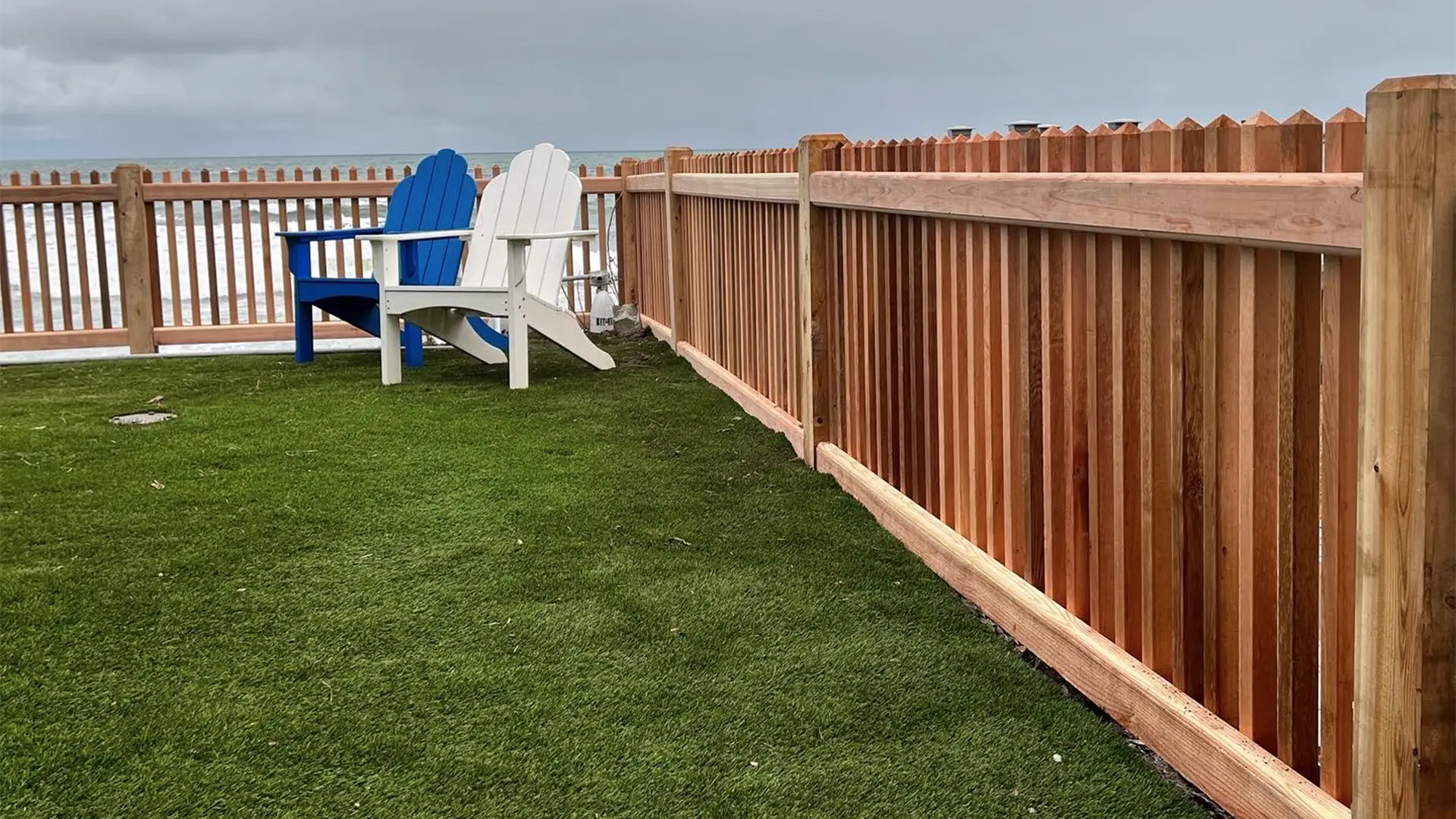 All State Fence wood fence project