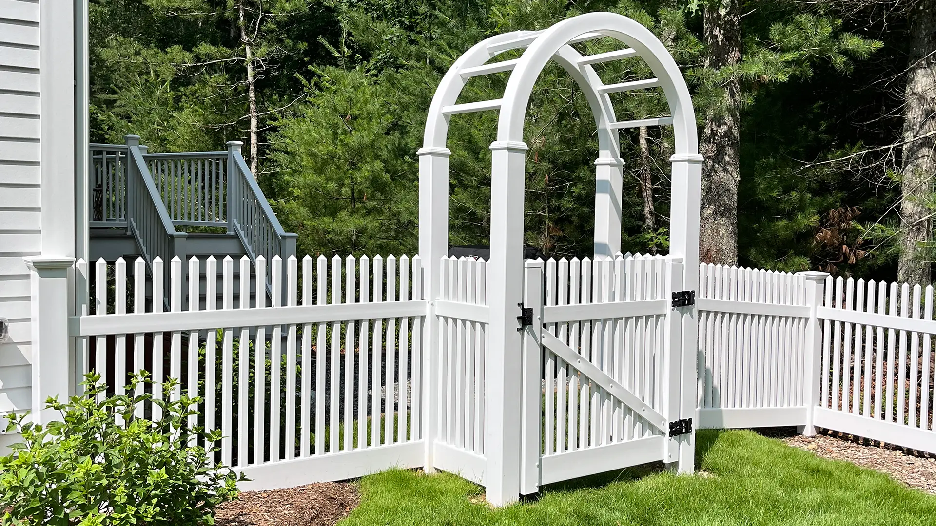 All State Fence pergola and arbor project