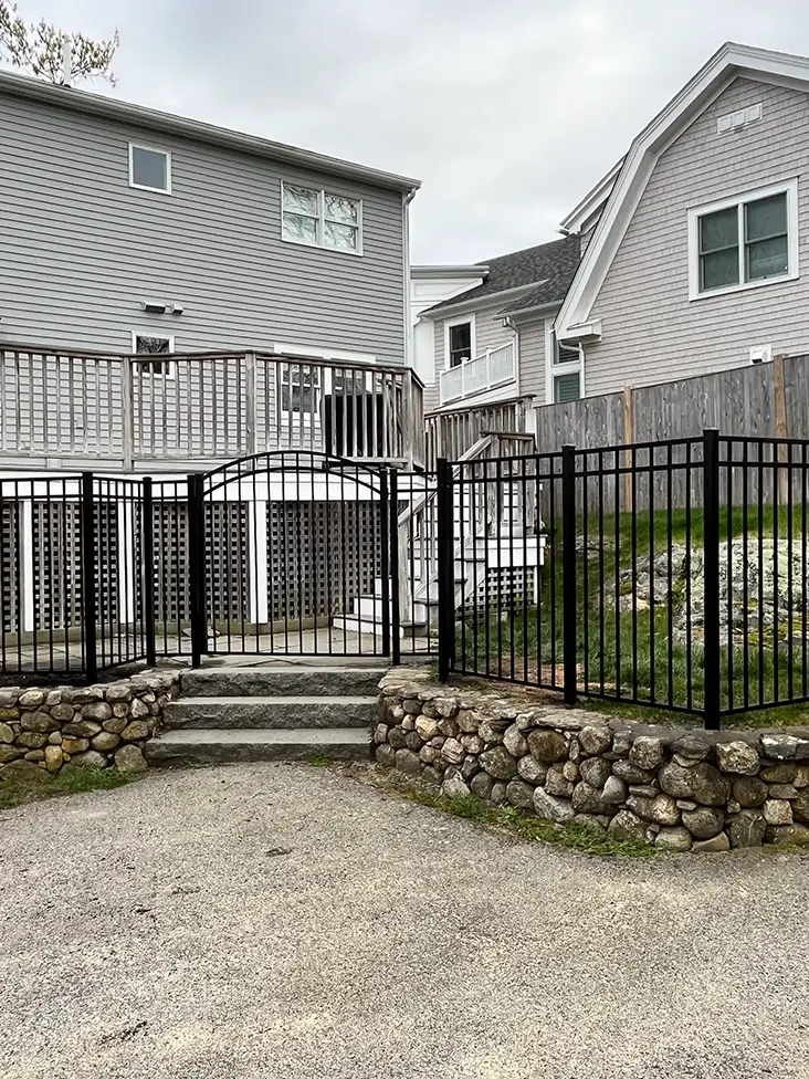 Fence installation project showcase