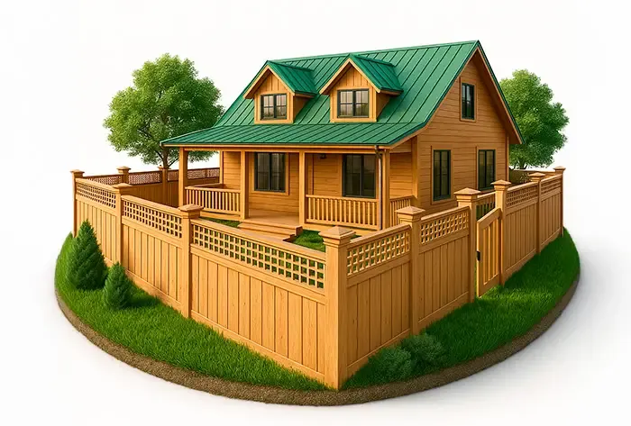 Custom fence installation by All State Fence
