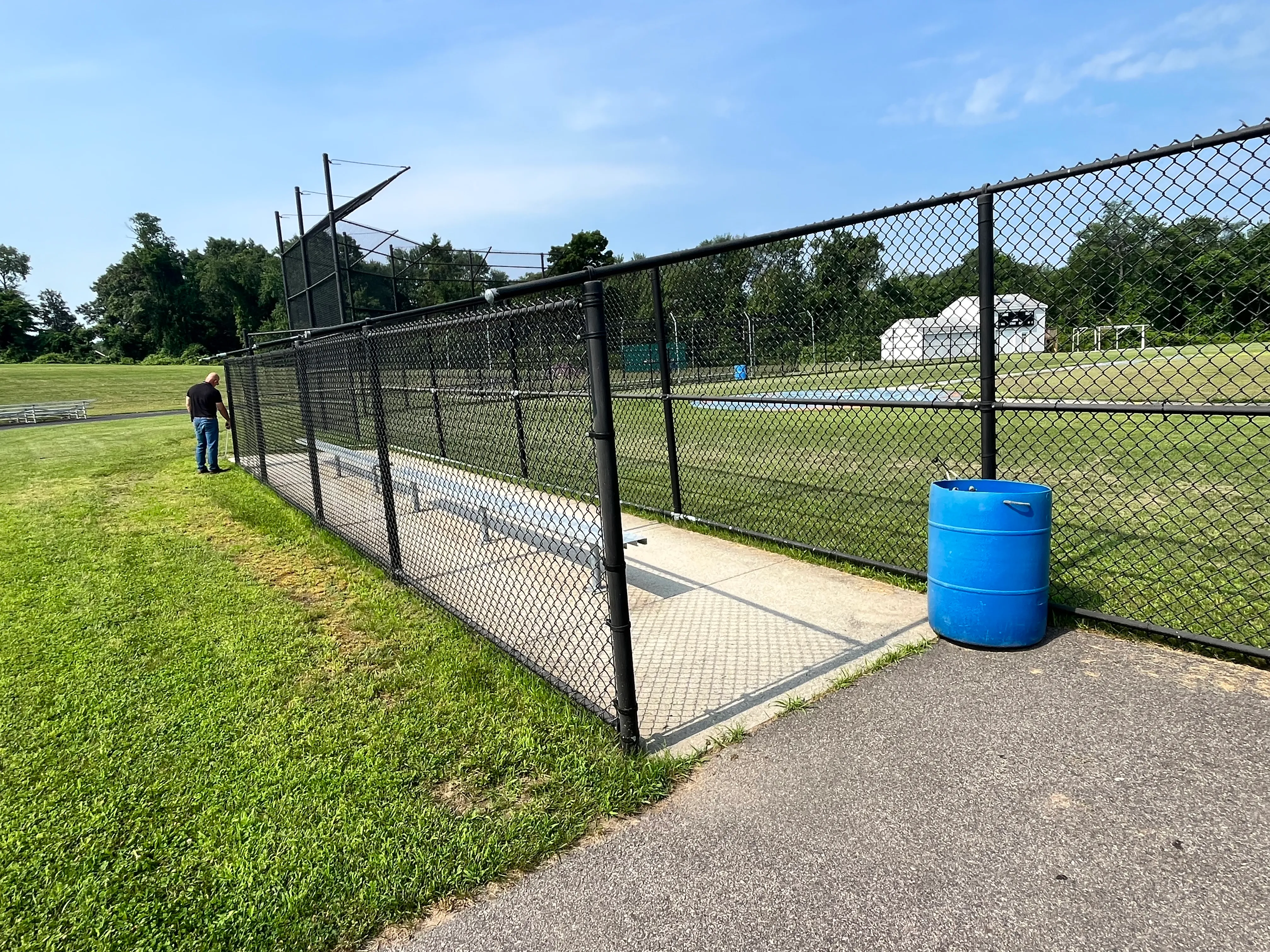 Chain link fence project